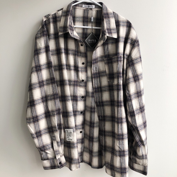 Blue & Grey Flannel - Picture 1 of 3